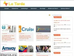 Sites similar to latarde.com.ec
