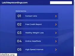 Sites similar to latchkeyrecordings.com