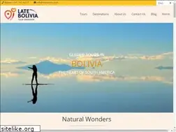 Sites similar to latebolivia.com