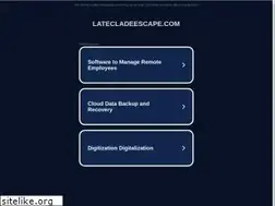 Sites similar to latecladeescape.com