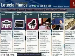 Sites similar to lateclapianos.com