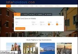 Sites similar to lateholidays.com