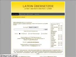 Sites similar to latein-uebersetzer.com