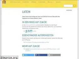 Sites similar to latein.zum.de