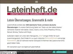 Sites similar to lateinheft.de