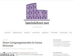 Sites similar to lateinlehrer.net