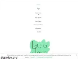 Sites similar to latelierdelexie.com
