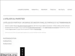Sites similar to latelierdupapetier.fr