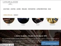 Sites similar to latelierdupiano.net