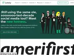 Sites similar to lately.ai