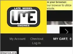 Sites similar to latemodelengines.com