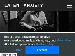 Sites similar to latentanxiety.com