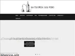 Sites similar to lateoriadelvino.com