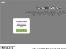 Sites similar to lateralgrowth.com