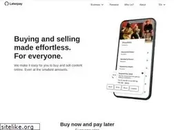 Sites similar to laterpay.net