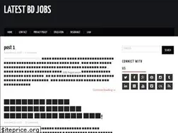 Sites similar to latestbdjobs247.blogspot.com