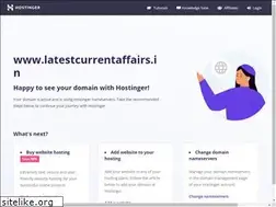 Sites similar to latestcurrentaffairs.in