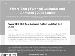 Sites similar to latestfiverrtest.blogspot.com