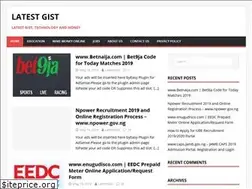 Sites similar to latestgist.com.ng