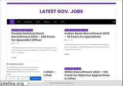 Sites similar to latestgovjobs.com