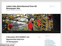 Sites similar to latestjobads.wordpress.com