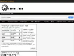 Sites similar to latestjobspakistan.com