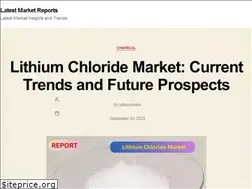 Sites similar to latestmarketreports.com