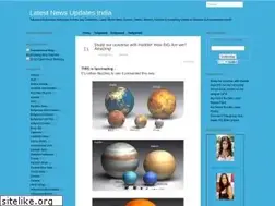 Sites similar to latestnewsupdatesindia.blogspot.com