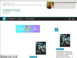 Sites similar to latestpost.in