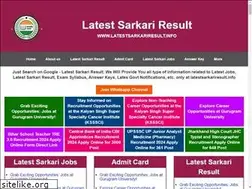 Sites similar to latestsarkariresult.info