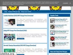 Sites similar to latestsongstelugu.blogspot.com