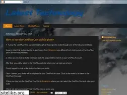 Sites similar to latesttechnologyhere.blogspot.com