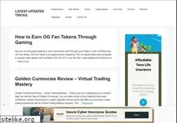 Sites similar to latestupdatedtricks.com