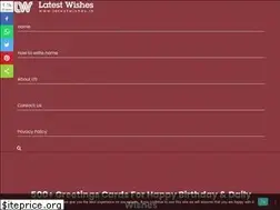 Sites similar to latestwishes.in