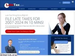 Sites similar to latetax.com