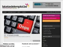 Sites similar to latetedelemploi.be