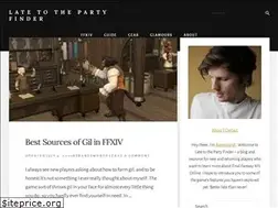 Sites similar to latetothepartyfinder.com