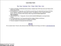 Sites similar to latex-kurs.de
