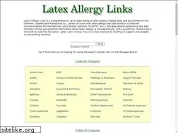 Sites similar to latexallergylinks.org