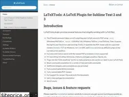 Sites similar to latextools.readthedocs.io