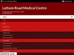 Sites similar to lathomroadmedicalcentre.co.uk