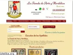 Sites similar to latiendadearteyheraldica.com