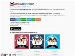 Sites similar to latihansoalonline.com