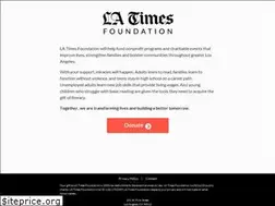 Sites similar to latimesfoundation.com
