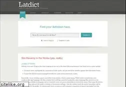 Sites similar to latin-dictionary.net