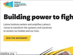 Sites similar to latinainstitute.org
