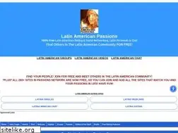 Sites similar to latinamericanpassions.com