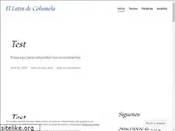 Sites similar to latincolumela.wordpress.com
