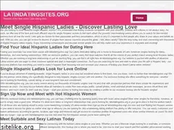 Sites similar to latindatingsites.org