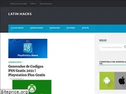 Sites similar to latinhacks.net